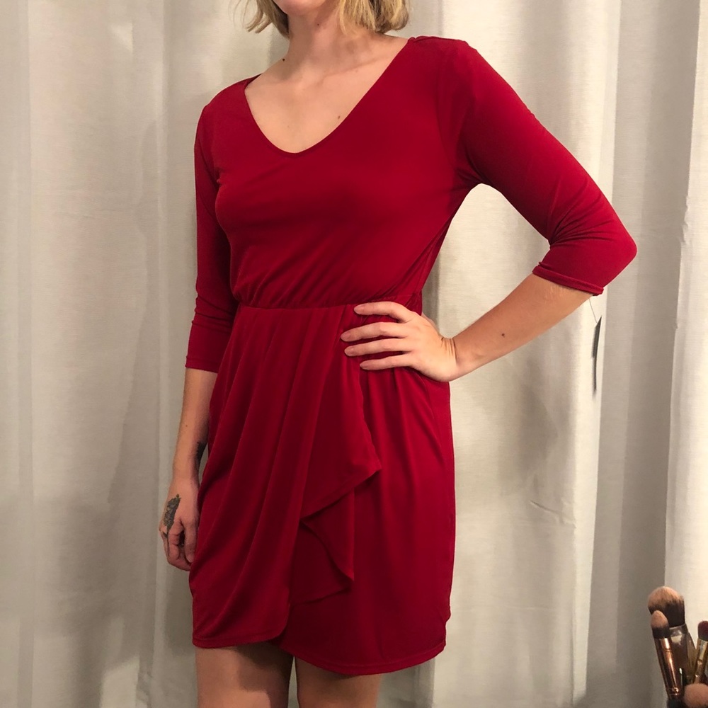 Red dress